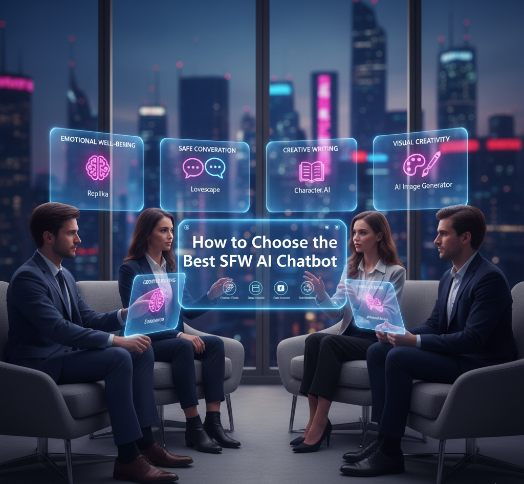 how to choose sfw ai chatbots